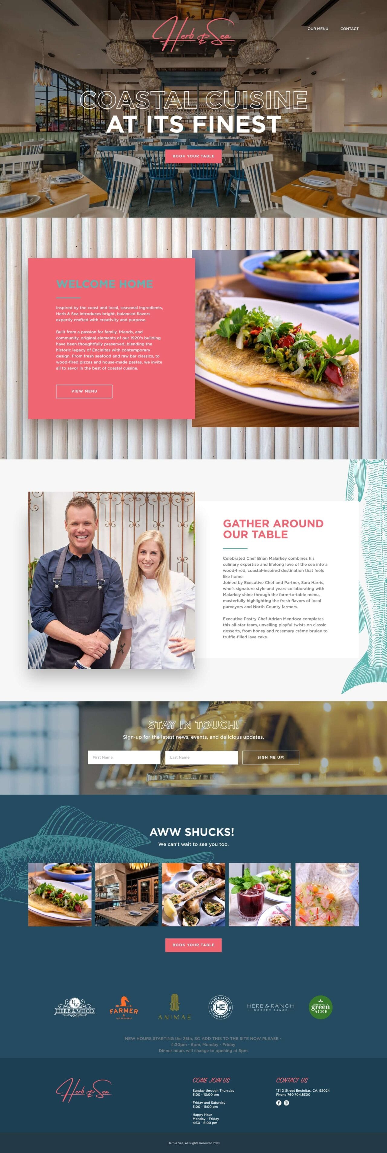herb-&-sea-website-design